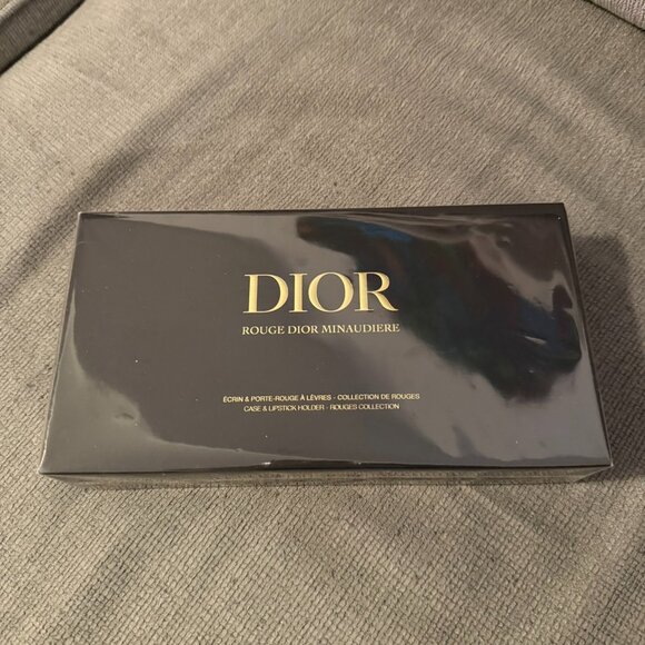 DIOR 2022 Rouge Dior Minaudiere Clutch Set Limited Edition Lipstick New - Picture 6 of 8